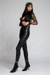 Leather leggings Nikole 6545