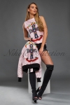 Яке Бомбер Guns N' Roses Pink