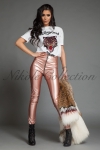 Кожен клин Nikole 6052