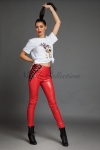 Кожен клин Nikole 6058
