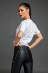 Кожен клин Nikole 6058